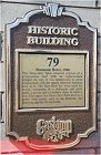 542 Sixth Street, Historical Building Nameplate