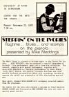 Centre for the Arts 1982 concert programme