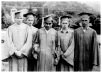 Canyonville High School graduation class of 1942 with Henry Ford (Enrique Villalpando) in the centre of the group
